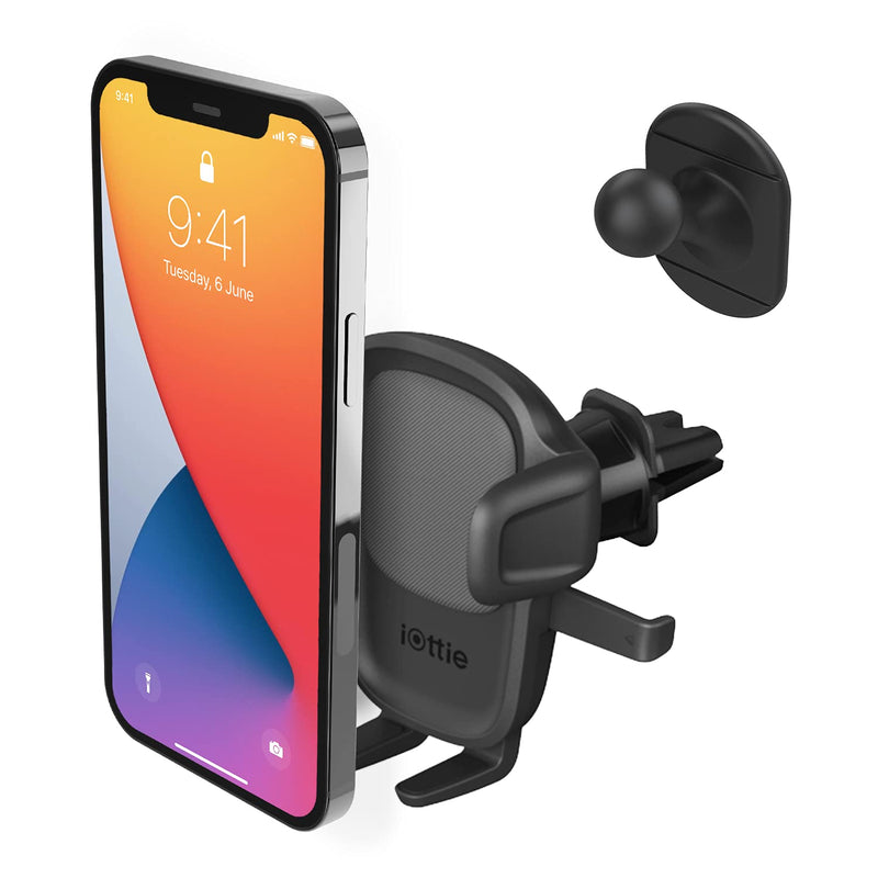  [AUSTRALIA] - iOttie Easy One Touch 5 Air Vent Universal Car Mount Phone Holder W/Flush Mount for iPhone, Samsung, Moto, Huawei, Nokia, LG, Smartphones
