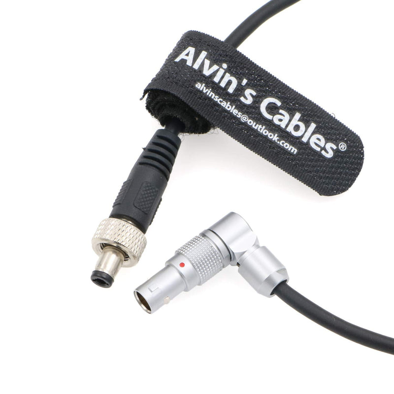  [AUSTRALIA] - Alvin's Cables Z CAM E2 Flagship Rotatable Right Angle 2 Pin to Straight Lock DC Power Cable for Atomos Ninja V OSEE G7 Monitor Adjustable 90 Degrees 2 Pin Cord for Z CAM E2-S6 E2-F6 E2-F8