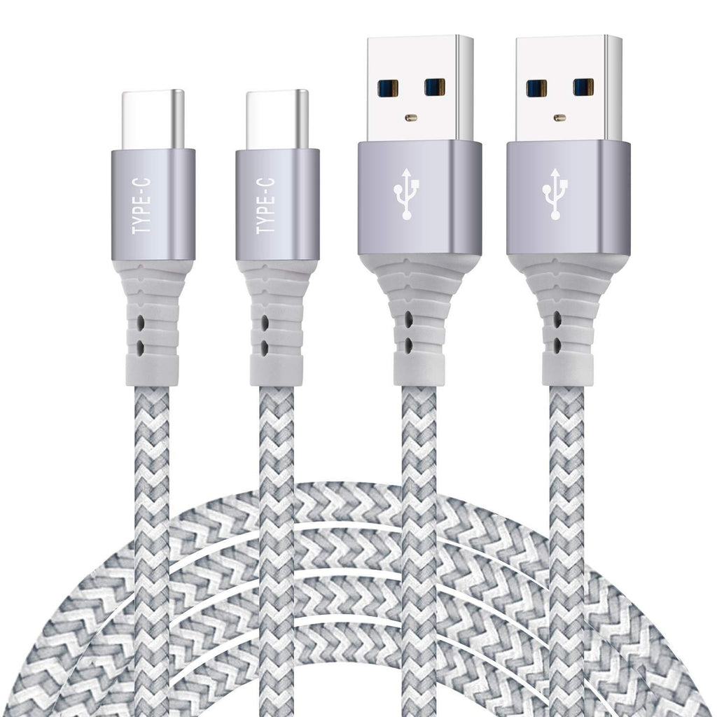 Long USB Type C Charger Cable 10ft 2Pack Charging Cord for Samsung Galaxy S20 S21 Plus Ultra FE 5G A10E A11 A71 A20S A72 A12,PS5 Controller,Note10,S20Plus,Nokia 7.2 6.2 8.3 8-V,Fast Charge Power Wire - LeoForward Australia