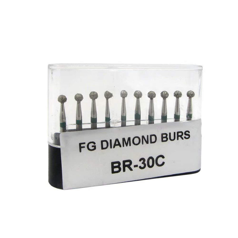 50Pcs Cutting Burs Drill Set Carborundum Burr FG Diamond Burs BR-30C - LeoForward Australia