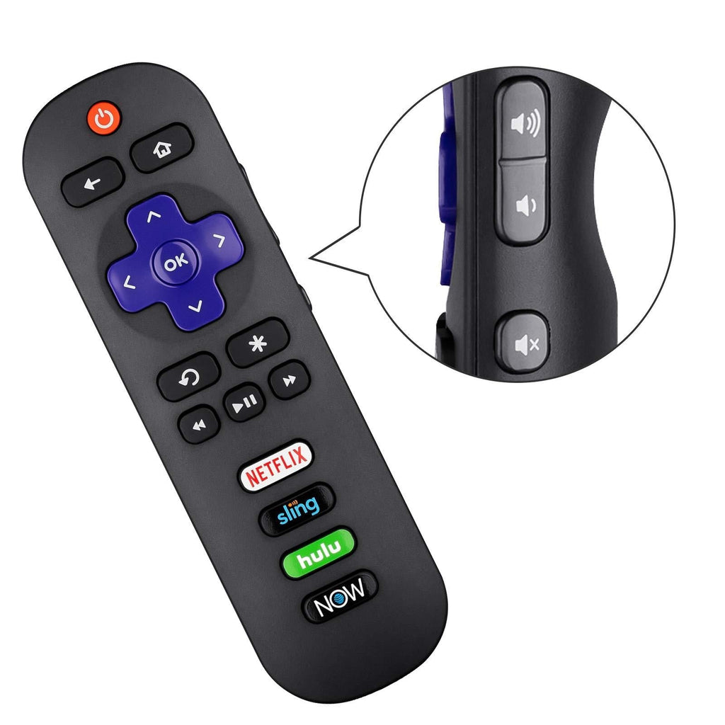  [AUSTRALIA] - Replacement RC280 RC282 Remote for TCL Roku Smart LED TV with Buttons for Netflix, Sling, Hulu, DirecTV Now