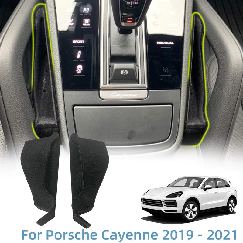 Vesul Front Row Armrest Box Storage Tray Fit for Porsche Cayenne 2019 2020 2021 Phone Container Armrest Organizer Handle Pocket ABS Tray Insert - LeoForward Australia