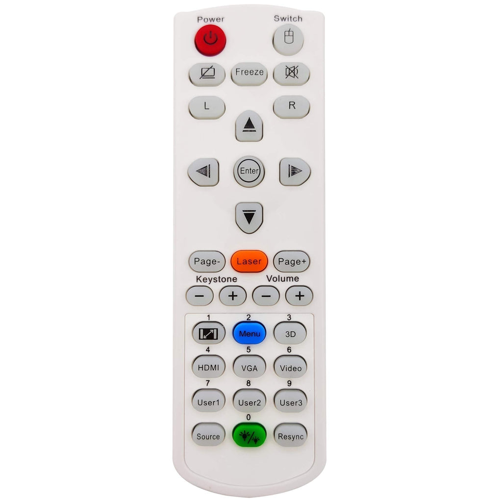  [AUSTRALIA] - INTECHING BR-5080C Projector Remote Control for Optoma 4K550, EH415e, EH415ST, W319UST, W320UST, W330UST, W331, W341, W345, W355, W412, W416, W512, WU334, WU336, WU416, X345, X355, X412, X416, ZH403