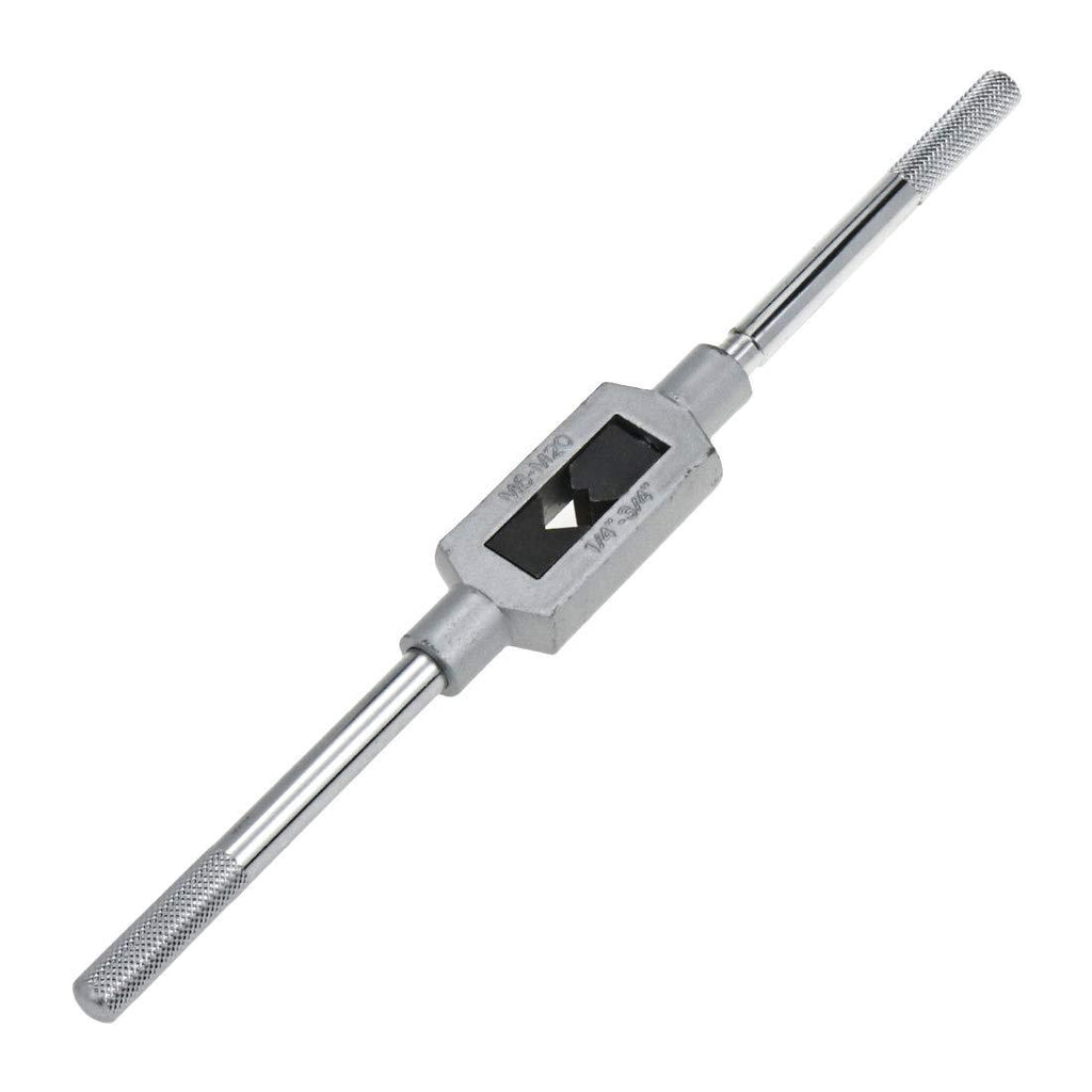 Bitray M6-M20 Adjustable Tap Wrench 1/4 inches-3/4 inches Reamer Steel Adjustable Wrench Hand Tool Hand Taps Holder Tapping Reamer Tools for Metalworking - LeoForward Australia