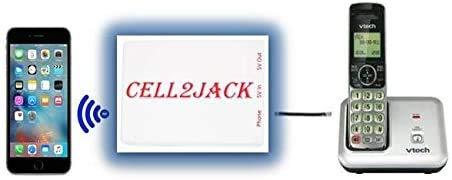 Cell2jack - Cellphone to Home Phone Adapter - Make and Receive Cell Phone Call on Your landline Phone Free - LeoForward Australia