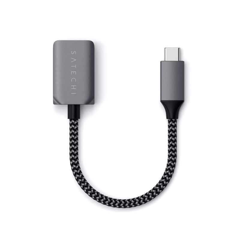 Satechi USB-C to USB 3.0 Adapter Cable – USB Type-C to Type-A Female – Compatible with 2020 MacBook Pro, 2020 MacBook Air, 2020 iPad Pro and More - LeoForward Australia