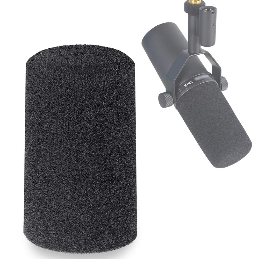  [AUSTRALIA] - SM7B Windscreen - Mic Pop Filter Foam Cover Compatible with Shure SM7B Microphone to Blocks Out Plosives by YOUSHARES