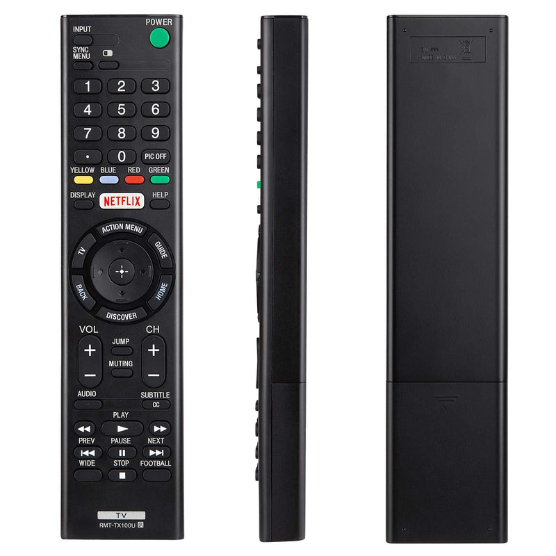  [AUSTRALIA] - YOSUN RMT-TX100U Universal Remote Control for Sony-TV-Remote All Sony LCD LED HDTV Smart bravia TVs with Netflix Buttons