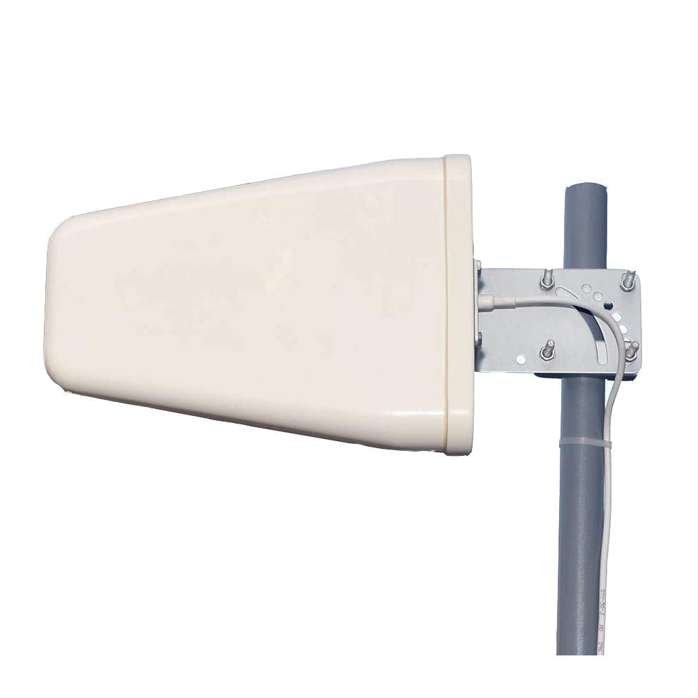  [AUSTRALIA] - Wideband Directional Antenna 700-2700 MHz,11 dBi Yagi High Gain 3G/4G/ LTE/Wi-Fi Universal Fixed Mount Directional Antenna for Wilson Cellphone Amplifier/Cellular Signalbooster with N Female Connector