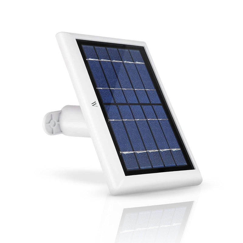  [AUSTRALIA] - [Updated Version] Wasserstein Solar Panel Compatible with Arlo Pro, Arlo Pro 2 - Power Your Arlo Surveillance Camera continuously (White) White