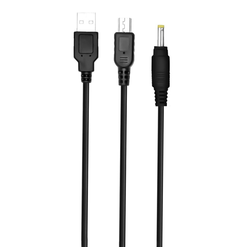 Replacement Sony PSP USB Charger, Playstation 3 Charger PSP Power Cord for Charging Sony PSP 1000 2000 3000 USB Data Cable & Charging Cord 2-in-1 (4 ft) - LeoForward Australia