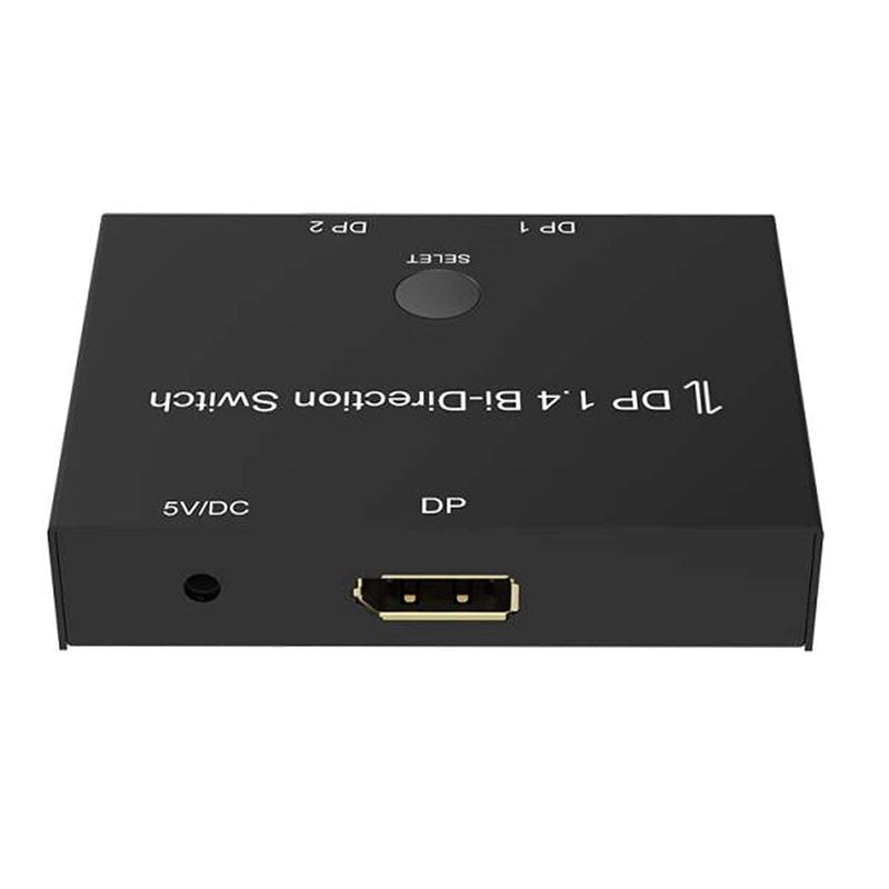  [AUSTRALIA] - CY DisplayPort Switch 8K DisplayPort Splitter Bi-Direction DisplayPort Switcher DisplayPort Switch Splitter DP DisplayPort Adapter Black Displayport Switch