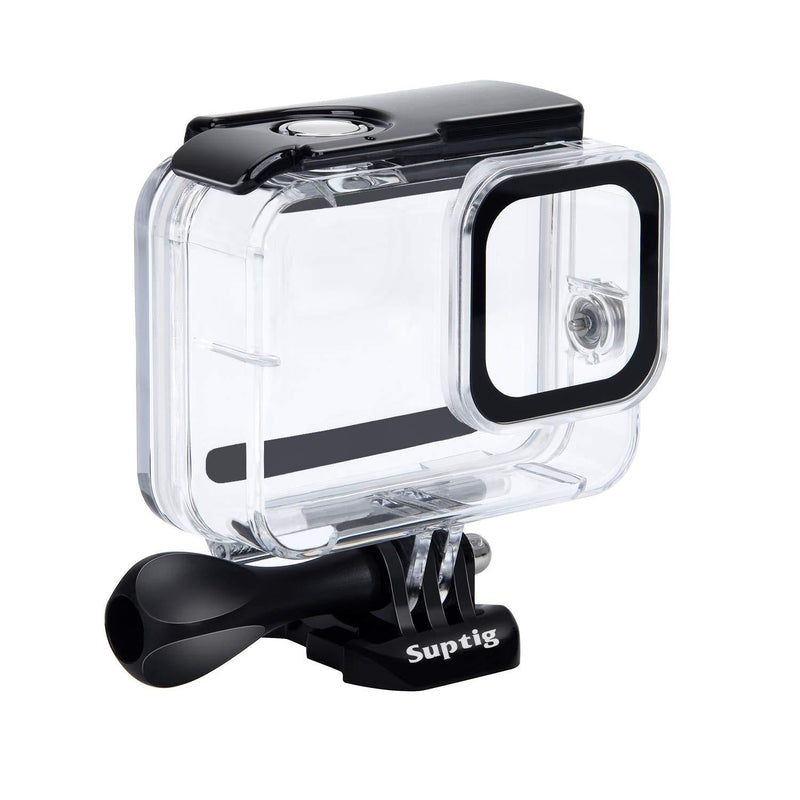  [AUSTRALIA] - Suptig Waterproof Case Protective Housing Compatible for GoPro Hero 8 Black Waterproof 196ft (60 Meters)