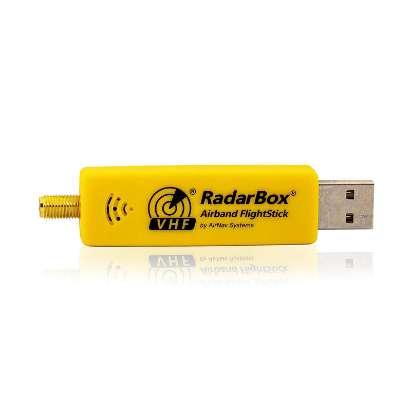 AirNav RadarBox FlightStick VHF - Airband USB Receiver with Integrated Filter, Amplifier and ESD Protection - LeoForward Australia