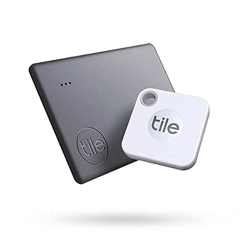 Tile Starter Pack (2020) 2-pack (1 Mate, 1 Slim) - Bluetooth Tracker, Item Locator & Finder for Keys and Wallets or Backpacks and Tablets; Easily Find All Your Things - LeoForward Australia