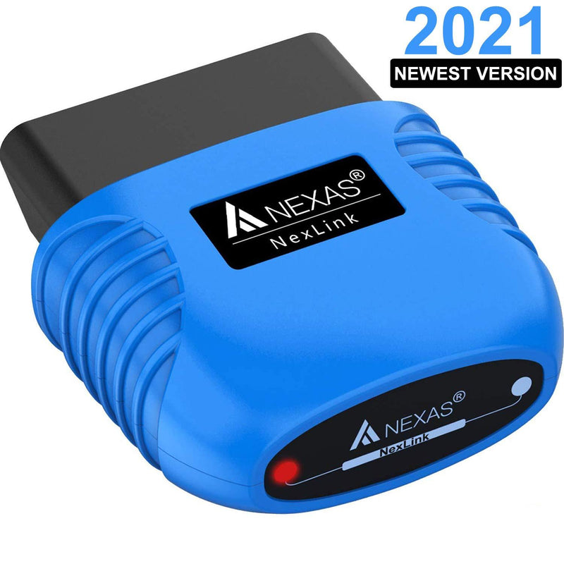 NEXAS Bluetooth 5.0 OBD2 Scanner Code Reader for iPhone Android Windows, Car Diagnostic Scanner Check Engine Light Smog Check Scan Tool for Vehicles After 1996 and for Motorcycles Specially - LeoForward Australia