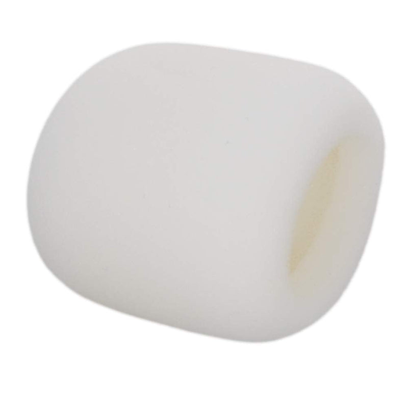  [AUSTRALIA] - Fielect 1Pcs Microphone Cover Sponge Foam Mic Cover Handheld Microphone Windscreen Shield Protection Micro Foam Filter White for KTV Broadcasting White 1pcs 55mmx 70 mm black