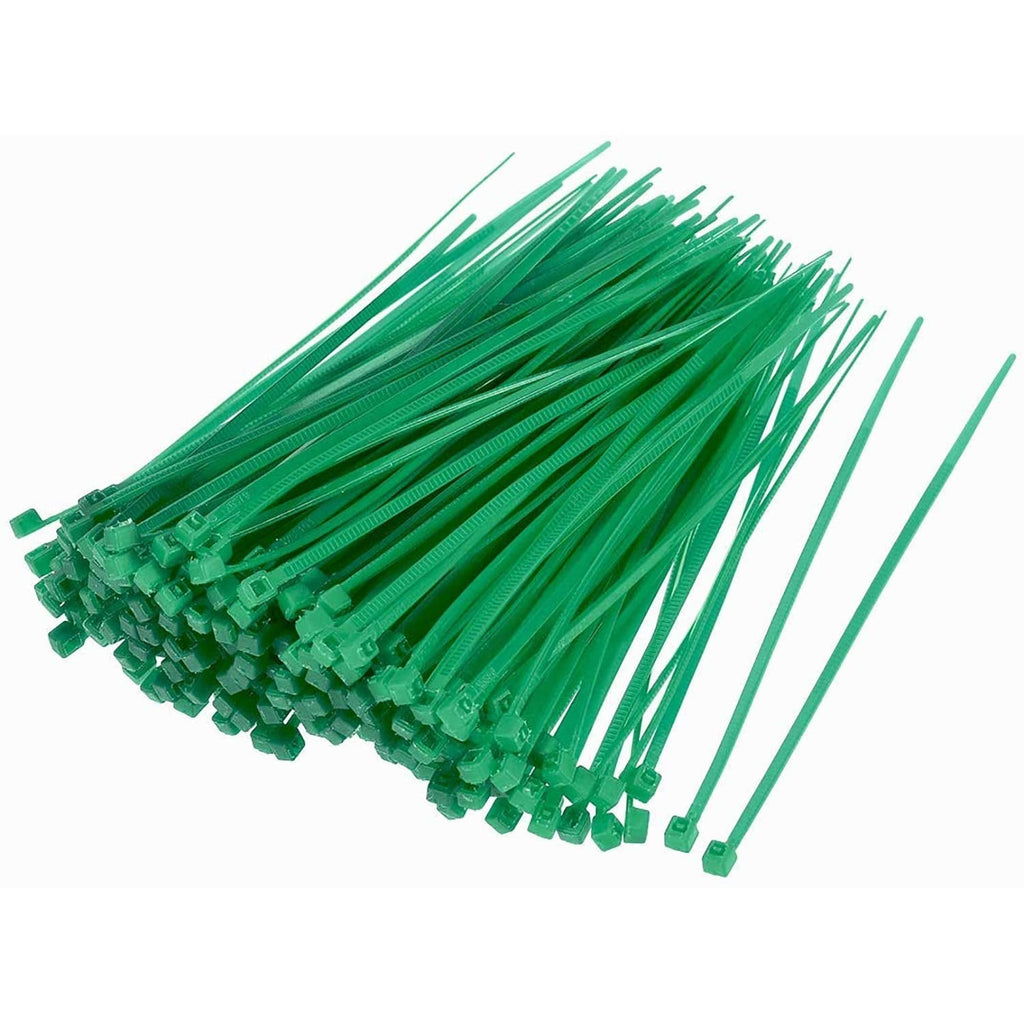  [AUSTRALIA] - URBEST 1000 Pcs Self Locking Wire Cable Zip, Tie Fasten Wrap 6 Inch Nylon Zip Tie (Dark Green) Dark Green