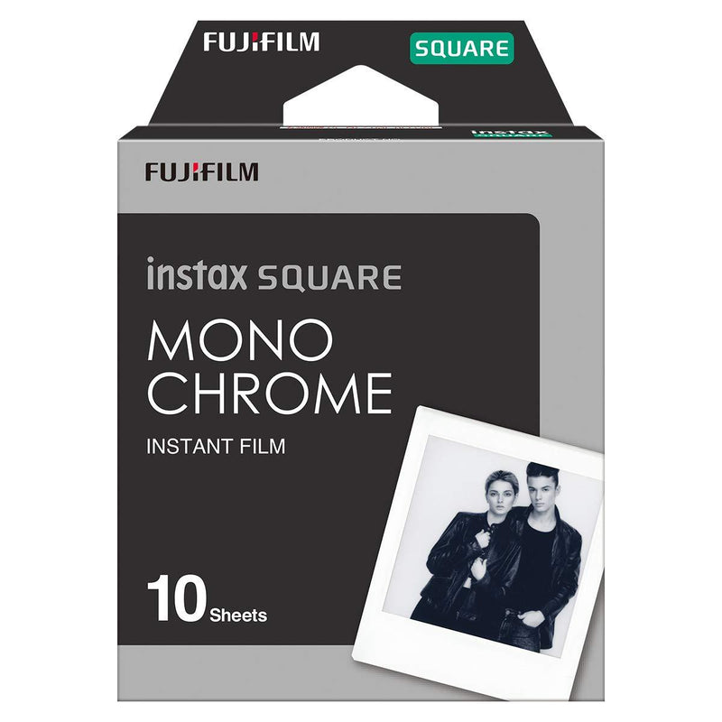 Fujifilm Instax Square Monochrome Film - 10 Exposures (16671332) - LeoForward Australia