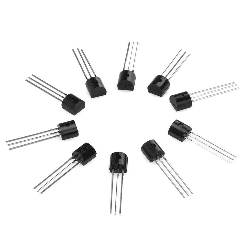 KOOKYE 10PCS DS18B20 Temperature Sensor 1-Wire Interface Technology for Arduino Raspberry Pi (DS18B201010) DS18B2010 *10 - LeoForward Australia