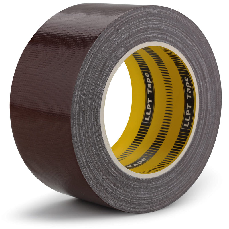  [AUSTRALIA] - LLPT Duct Tape Premium Grade 2.36 Inches x 108 Feet x 11 Mil Easy Tear Residue Free Strong Adhesive Color Dark Brown (DT254)