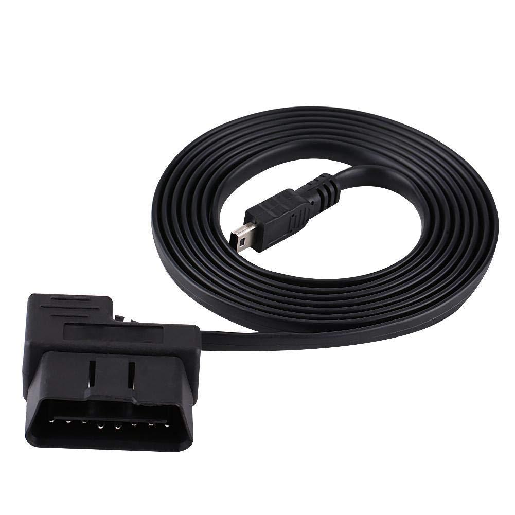 OBD2 USB Cable 16pin Car Diagnostic Extension Adapter to Mini USB Cable, 180cm - LeoForward Australia
