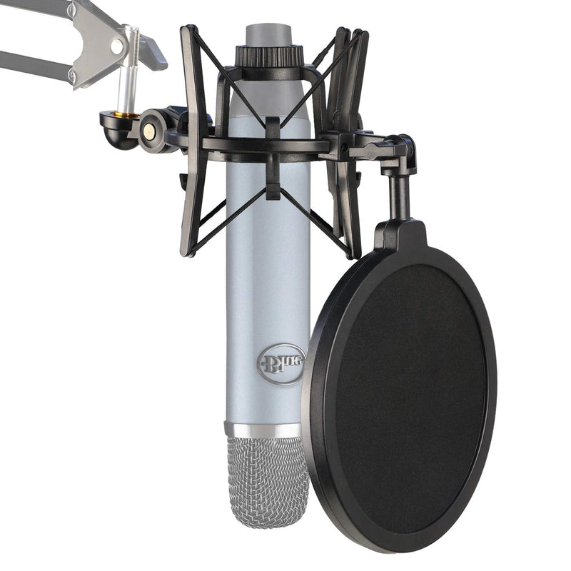  [AUSTRALIA] - Blue Ember Mic Shock Mount with Pop Filter to Reduce Vibration Noise for Blue Ember Condenser Microphone by YOUSHARES