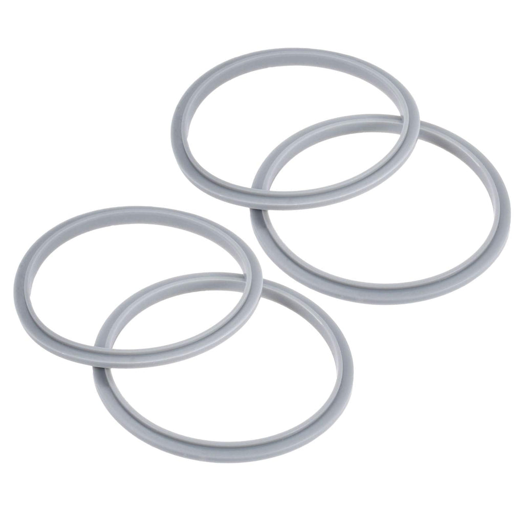  [AUSTRALIA] - Replacement for Nutribullet Blender Seal Ring Rubber Rings Gaskets with Lip, Compatible with Nutribullet 600/900 Series Blender (Pack of 4)