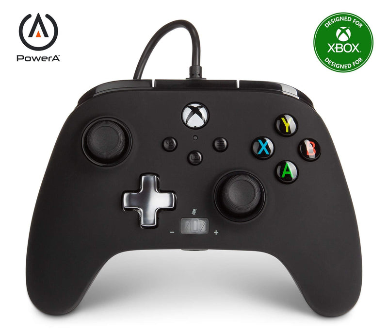 PowerA Enhanced Wired Controller for Xbox Series X/S - Black, Gamepad, Wired Video Game Controller, Gaming Controller, Xbox Series X/S, Xbox One - LeoForward Australia