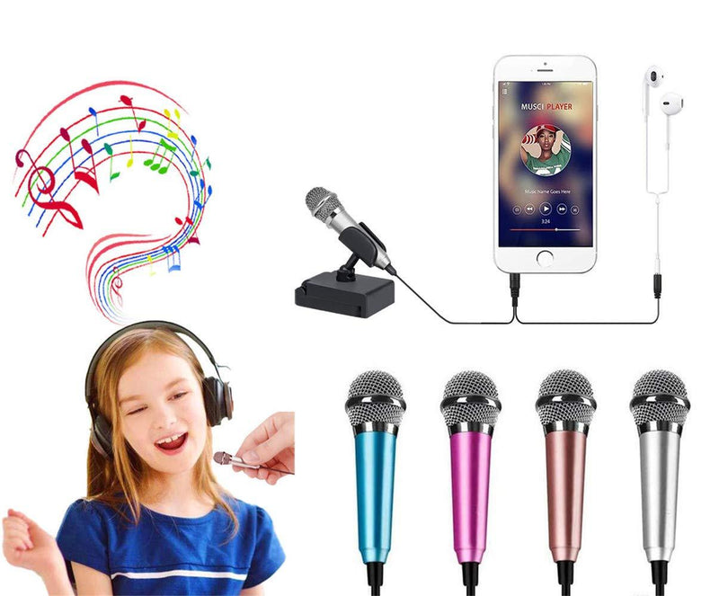 Mini Microphone Mini Portable Vocal/Instrument Microphone Mobile Laptop Notebook and Singing… - LeoForward Australia
