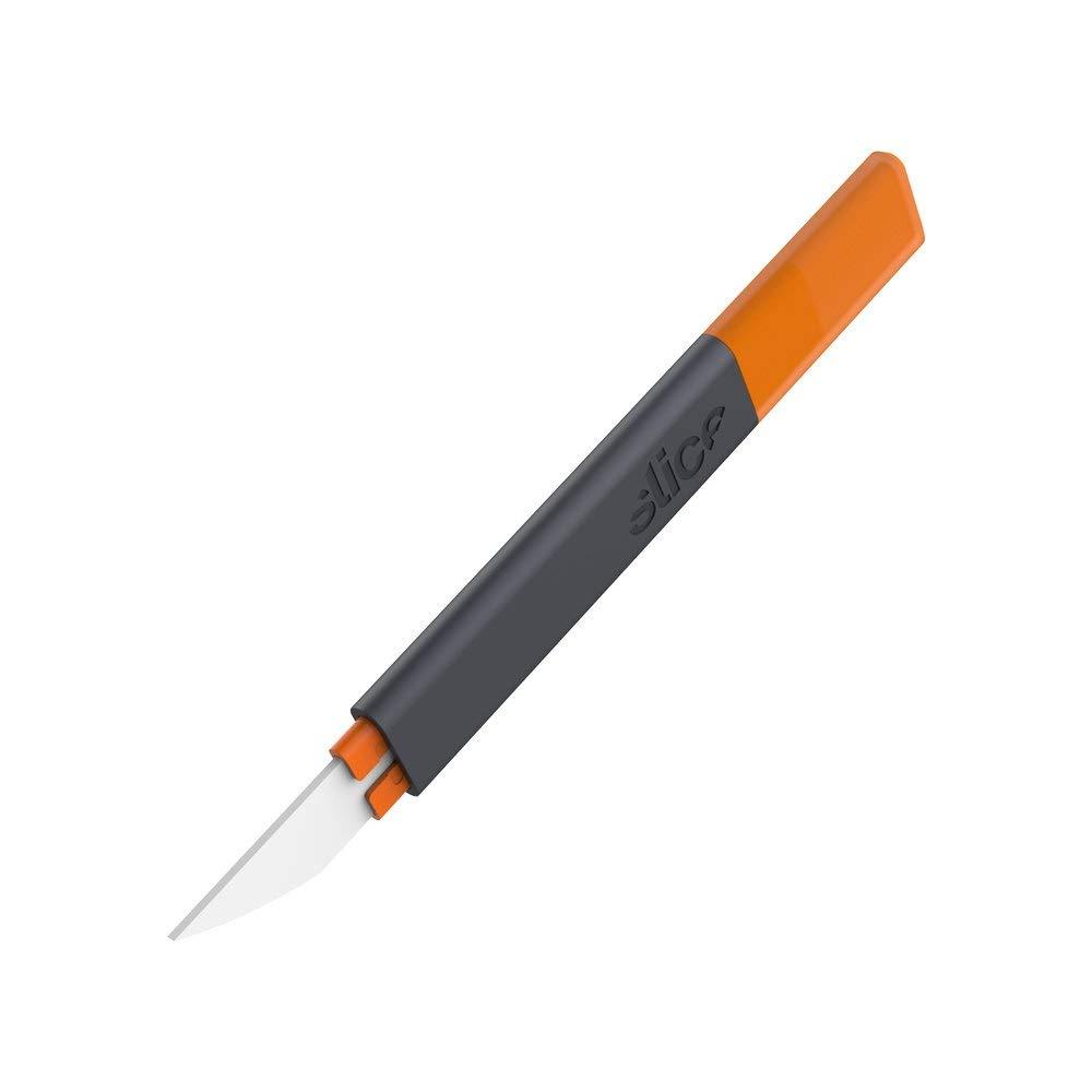 Slice 10482 Deburring Tool, Industrial Grade, Ideal for Deburring Sheet Metal Edges, Injection-moulded Plastics, and 3D-Printed Prototypes, Never Rusts, Lasts 11x Long as Metal 1 Pack - LeoForward Australia
