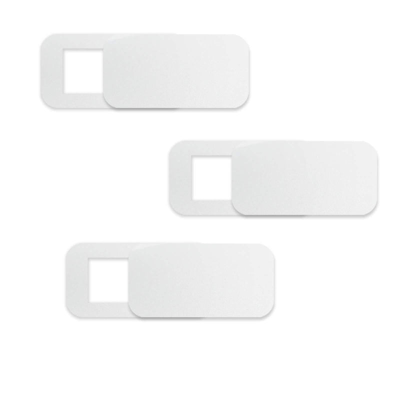  [AUSTRALIA] - Webcam Cover, Laptop Camera Cover Slide Ultra Thin for Computer, MacBook Pro, MacBook Air, iPad, iMac, iPhone, Protect Webcam Privacy(3 Pack) white