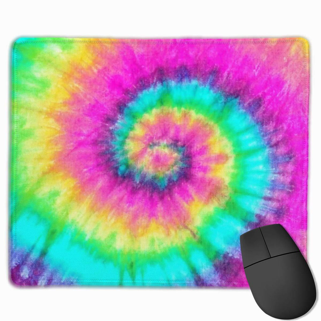 Mouse Pad Tie Dye Mousepad Non-Slip Rubber Gaming Mat Rectangle Pads for Computers Laptop Mouse Pad - LeoForward Australia