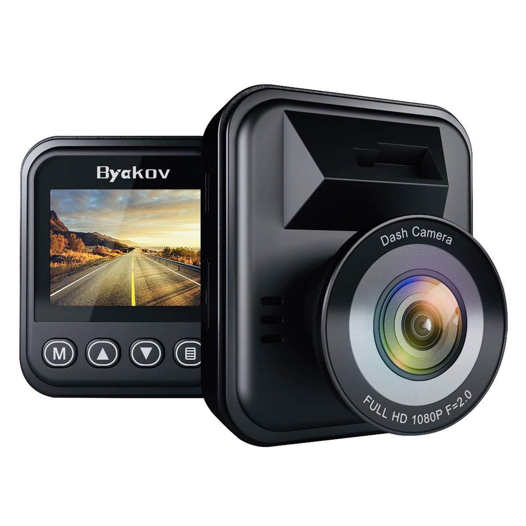  [AUSTRALIA] - Byakov Dash Cam, 1080P Dash Camera for Cars with 170° Wide Angle, Car Camera with Night Vision, WDR, G-Sensor, Parking Monitor, Loop Recording