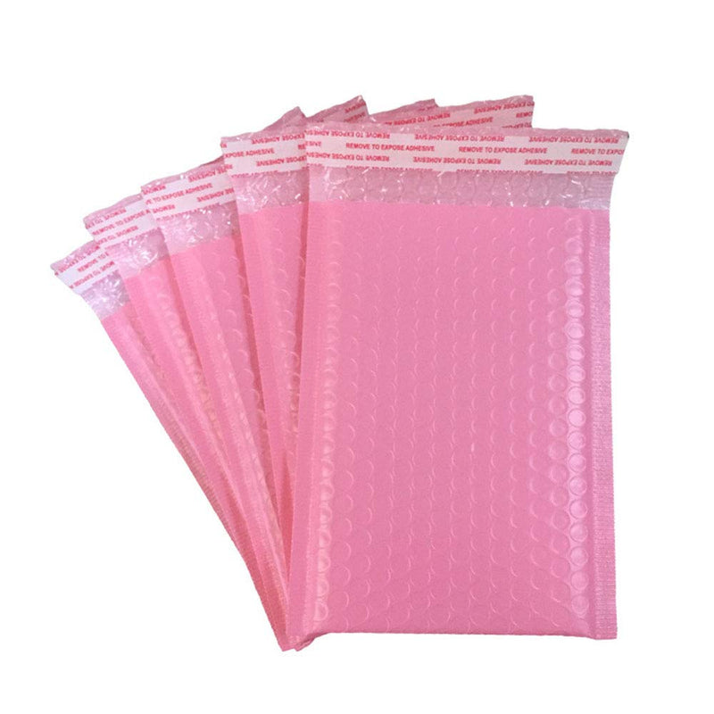  [AUSTRALIA] - 25 Pack 4x6 Inches Small Pink Poly Bubble Lined Mailers Padded Shipping Envelopes Self Seal Mailer Waterproof, Shockproof and Dustproof (Pink 4x6 Inches-25pcs) Pink 4x6 Inches-25pcs