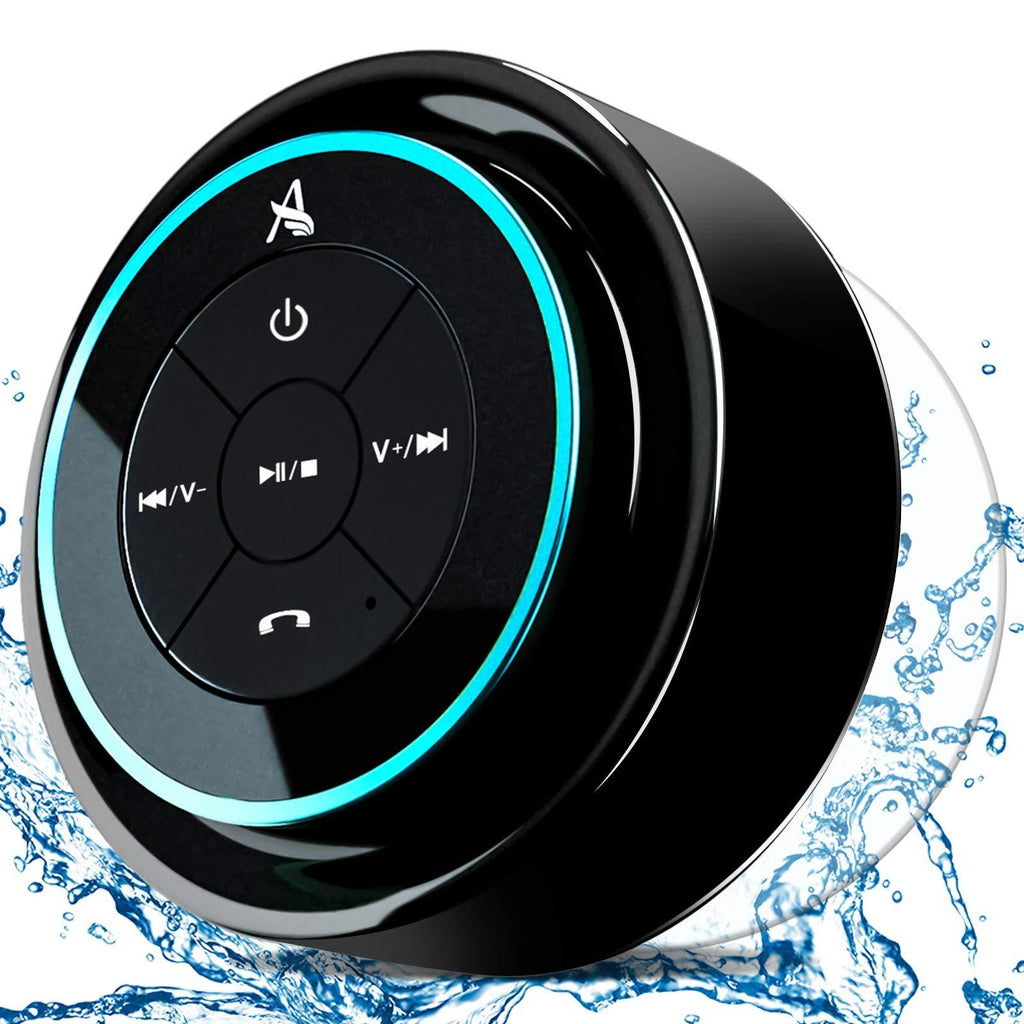 XLeader SoundAngel Mate - Premium 5W Shower Speaker IPX7 Certified Waterproof Bluetooth Speaker with Suction Cup, 3D Crystal Sound & Bass, Perfect Mini Wireless Speakers for iPhone iPad Pool Bathroom - LeoForward Australia