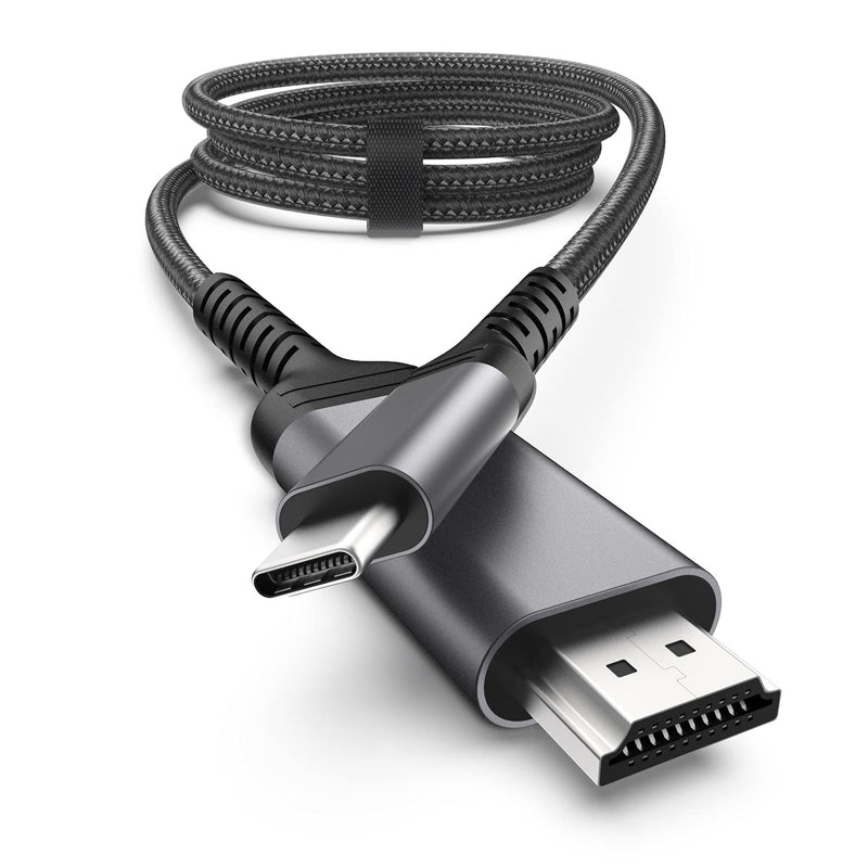 nonda USB C to HDMI Cable【4K 60Hz】6.6ft, Type C to HDMI 2.0 Cable [Thunderbolt 3 to HDMI] for MacBook Pro 2020/2019, MacBook Air/iPad Pro 2020, Surface Book 2, Galaxy S20, and Other Type-C Devices - LeoForward Australia