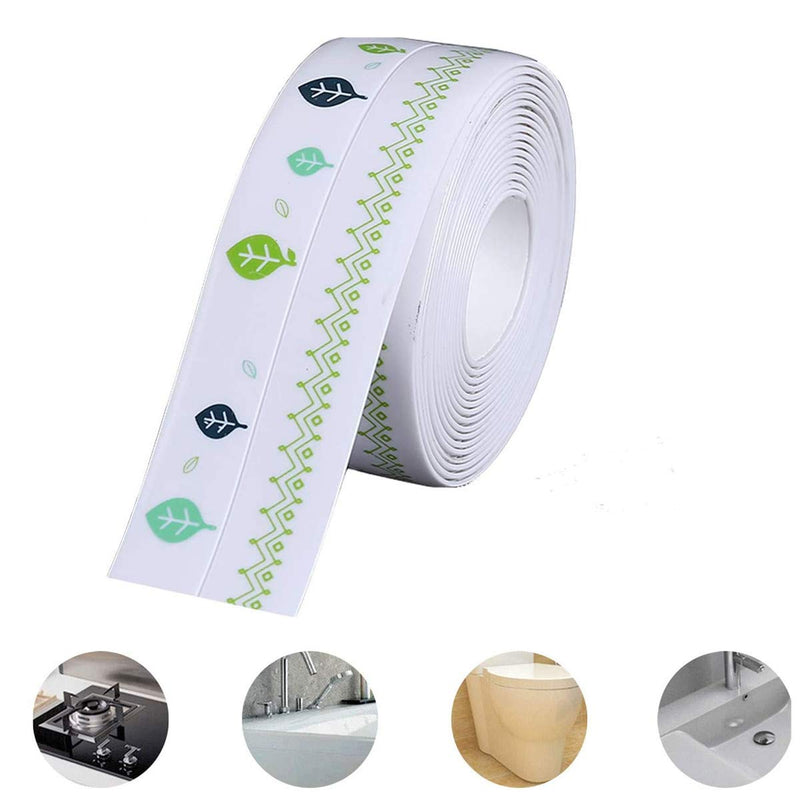  [AUSTRALIA] - Caulk Strip,Waterproof Caulking Tape, PVC Caulk Strip for Bathtub Kitchen Sink Toilet Wall Edge Protect Style A (1.5“ X ”125”) Style A(1.5" X ”125")