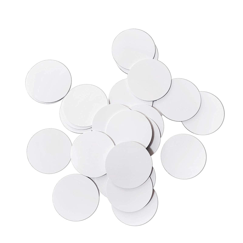  [AUSTRALIA] - 30 PCS NFC Tags NTAG215 PVC Tags Compatible with Amiibo TagMo and NFC-Enabled Mobile Phones and Devices, Round 25mm(1 inch)
