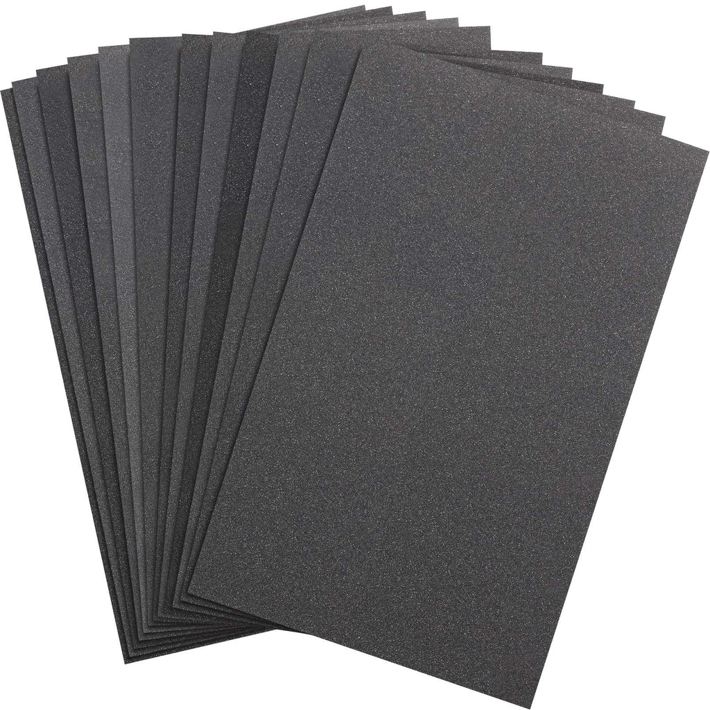  [AUSTRALIA] - Abrasive Dry Wet Waterproof Sandpaper Sheets Assorted Grit of 400/600/ 800/1000/ 1200/1500 for Furniture, Hobbies and Home Improvement, 12 Sheets (2.8 x 4.5 Inch) 2.8 x 4.5 Inch