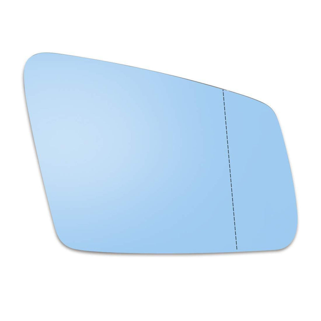 X AUTOHAUX Car Right Side Rearview Mirror Glass Heated with Backing Plate for Mercedes-Benz E400 13 - LeoForward Australia