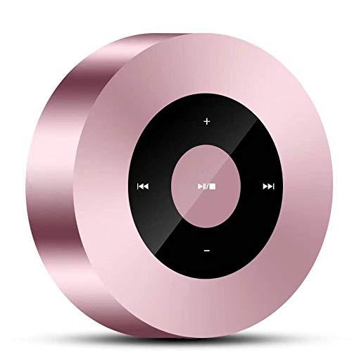 [LED Touch Design] Bluetooth Speaker, suneast Portable Wireless Speakers with HD Sound / 12-Hour Playtime/Bluetooth 4.1 / Micro SD Support, for iPhone/ipad/Samsung/Tablet/Laptop/Echo dot Rose Gold - LeoForward Australia