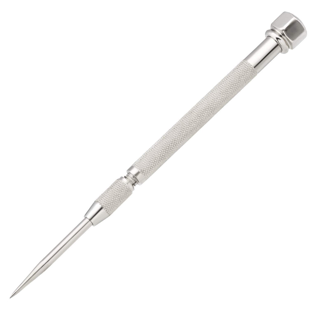  [AUSTRALIA] - PAGOW 70A Pocket Scriber Tool, Metal Scribe for Welding Marking Pen, Carbide Steel Point for Glass/Ceramics/Metal Sheet, Point Length 2-7/8", Handle Diameter 3/8" 5 inch Long