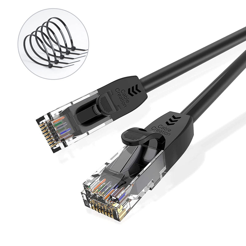 Long Cat6 Ethernet Cable 50FT, CableCreation Snagless UTP 26AWG LAN Cord, RJ45 LAN Network Cable Gigabit High Speed Gaming Patch Cord for Computer, PS5/PS4, Xbox,Switch, Hub,Router,Patch Panel Cat6-1Gbps - LeoForward Australia