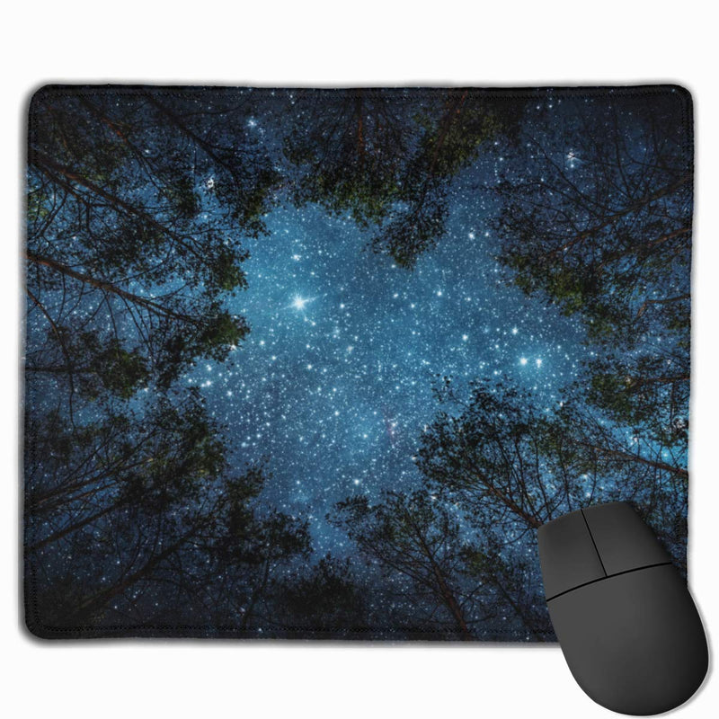 [AUSTRALIA] - Mouse Pad Beautiful Night Sky Anti-Slip Mousepad Gaming Mouse Mat Pads with Stitched Edge Cute Funny Personalized Custom for Working Game Office Study PC Computers
