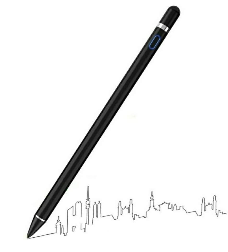 Stylus Pens for Touch Screens,Active Stylus Compatible with Apple,Magnetism Cover Cap, Universal for iPhone/iPad Pro/Mini/Air/Android and Other Touch Screens (Black) Black - LeoForward Australia