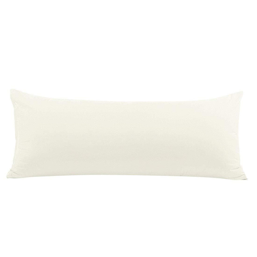  [AUSTRALIA] - PiccoCasa Body Pillow Cover Beige Pillowcase, Brushed Microfiber Body Pillow Cover, Wrinkle, Fade, Stain Resistant, Soft Long Pillow Cases for Body Pillows 20"x48" Body(20"x48")