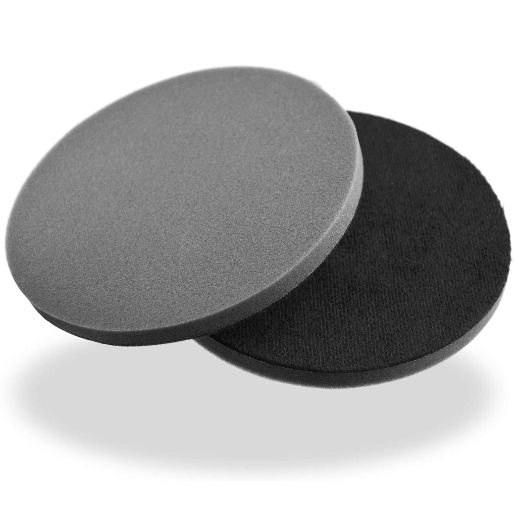  [AUSTRALIA] - 6" 150mm Loop to PSA Vinyl Conversion Pads Self-Adhesive Sanding Disc Interface Buffer Pads 10mm Thick Soft Sponge Cushion for Discs and Strips, Pack of 2