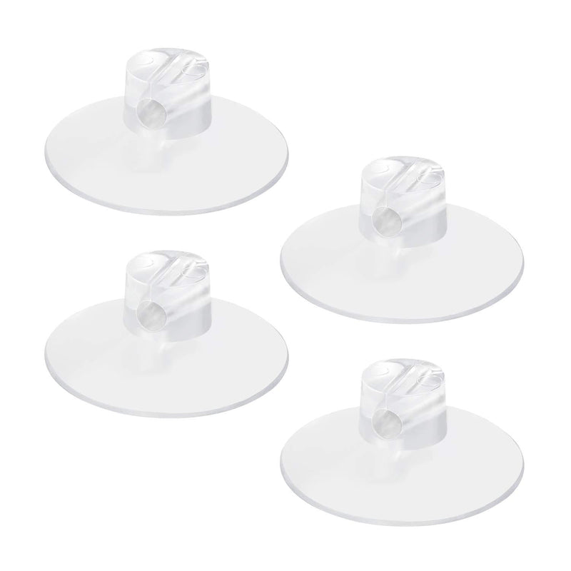  [AUSTRALIA] - ChengFu 4 Pack Bathroom Shower Caddy Connectors Suction Cups, Heavy Strength Clear Suction Cups Compatible with Zenna Home, Simple Houseware, GeekDigg, Plumboss, Umbra, Splash Home, DecoBros