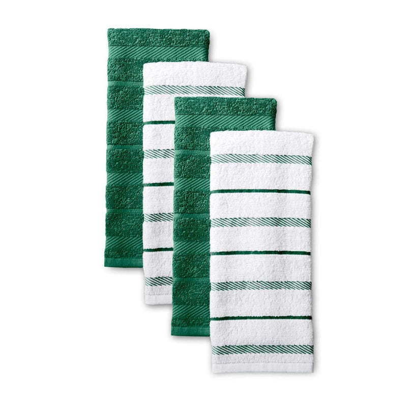  [AUSTRALIA] - KitchenAid Albany Kitchen Towel Set, Set of 4, Pebbled Palm